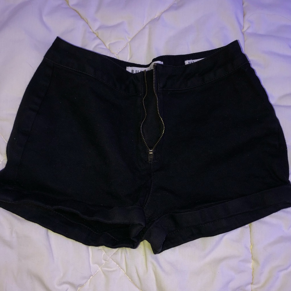 BLACK PACSUN DENIM SHORTS